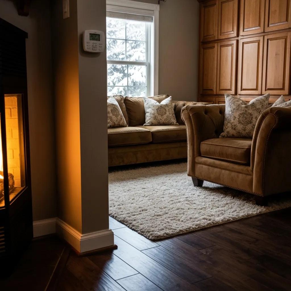 Cozy Mid‑Shore home in winter — HVAC maintenance for steady comfort